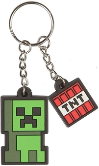  «Брелок JINX Minecraft Creeper Sprite (JINX-8319)», бренду JINX - фото №1 - мініатюра