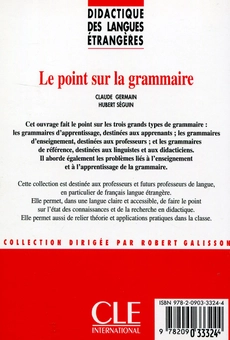 Бумажная книга «Le Point Sur La Grammaire», авторов Клод Жермен, Хьюберт Сегуин - фото №2 - миниатюра