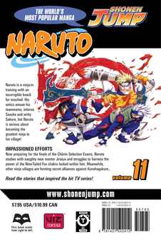 Паперова книга «Naruto. Volume 11», автор Масаси Кісімото - фото №2 - мініатюра