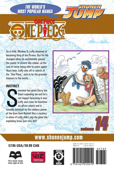 Паперова книга «One Piece. Volume 14», автор Еїтіро Ода - фото №2 - мініатюра