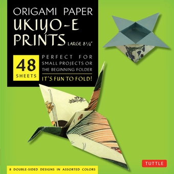 Бумажная книга «Origami Paper. Floating World Prints. 48 Sheets» - фото №1 - миниатюра