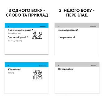 Бумажная книга «Французька на щодень (105 карток)» - фото №3 - миниатюра