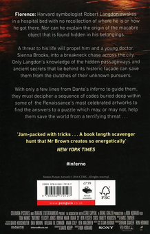Паперова книга «Inferno», автор Ден Браун - фото №2 - мініатюра