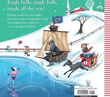 Бумажная книга «Jingle Bells», автор Бен Киршнер - фото №2 - миниатюра