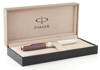«Чорнильна ручка Parker Sonnet 08 Contort Purple Cisele FP F (87 112P)», бренду Parker - фото №3 - мініатюра