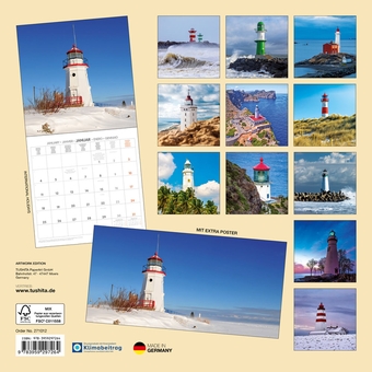 Паперова книга «Leuchttürme / Lighthouses / Phares 2027» - фото №2 - мініатюра