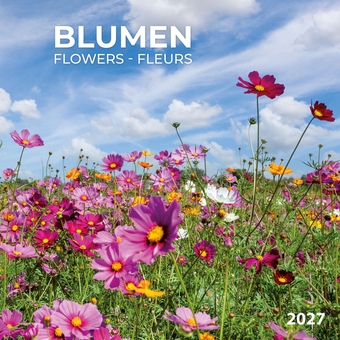 Паперова книга «Blumen / Flowers / Fleurs 2027» - фото №1 - мініатюра