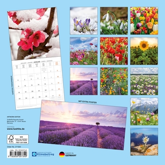 Паперова книга «Blumen / Flowers / Fleurs 2027» - фото №2 - мініатюра