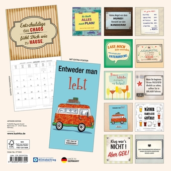 Бумажная книга «Schräge Schilder & Sprüche 2027» - фото №2 - миниатюра