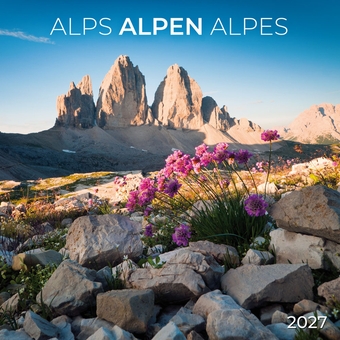 Бумажная книга «Alpen / Alps / Alpes 2027» - фото №1 - миниатюра