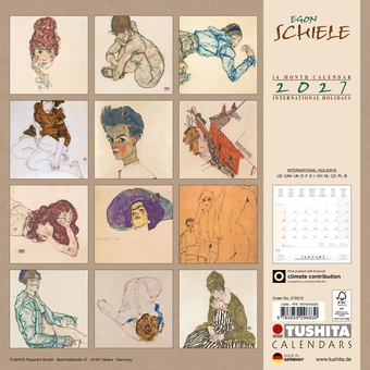 Бумажная книга «Egon Schiele. Drawings 2027» - фото №2 - миниатюра