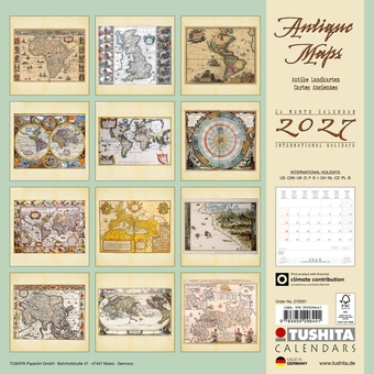 Бумажная книга «Antique Maps 2027» - фото №2 - миниатюра