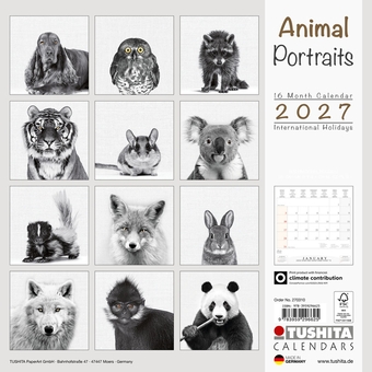 Бумажная книга «Animal Portrait 2027» - фото №2 - миниатюра