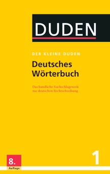 Бумажная книга «Der Kleine Duden: Der Kleine Duden - Deutsches Worterbuch» - фото №1 - миниатюра
