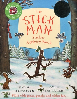 Бумажная книга «Stick Man Sticker Activity Book», автор Джулия Дональдсон - фото №1 - миниатюра