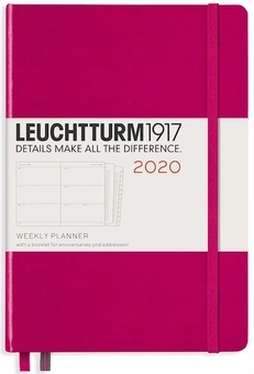  «Еженедельник Leuchtturm1917 2020 Ягодный (359993)», бренда Leuchtturm1917 - фото №1 - миниатюра