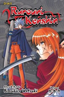 Бумажная книга «Rurouni Kenshin. 3-in-1 Edition. Volume 7», автор Нобухиро Вацуки - фото №1 - миниатюра