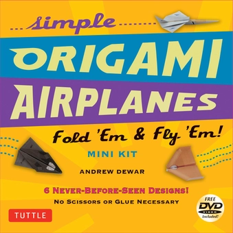 Паперова книга «Simple Origami Airplanes Mini Kit», автор Ендрю Дьюар - фото №1 - мініатюра