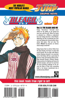 Паперова книга «Bleach. Volume 8», автор Тайто Кубо - фото №2 - мініатюра