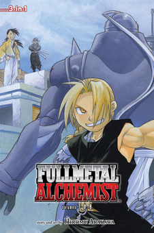 Бумажная книга «Fullmetal Alchemist. 3-in-1 Edition. Volume 3», автор Хирому Аракава - фото №1 - миниатюра
