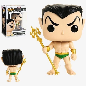  «Коллекционная фигурка Funko POP! Marvel 80th First Appearance Namor (FK42652)», бренда Funko Pop - фото №2 - миниатюра