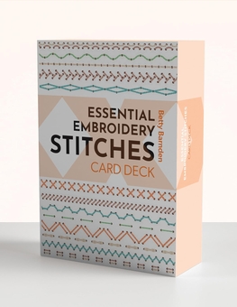 Бумажная книга «The Essential Embroidery Stitches Card Deck», автор Бетти Барнден - фото №1 - миниатюра