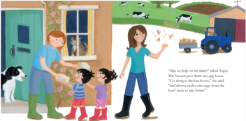 Бумажная книга «Topsy and Tim. At the Farm», автор Джейн Адамсон - фото №2 - миниатюра