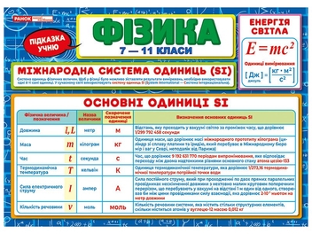 Паперова книга «Підказка учню. Фізика» - фото №1 - мініатюра