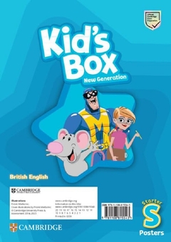 Паперова книга «Kid's Box New Generation Starter Posters British English», авторів Керолайн Ніксон, Майкл Томлінсон - фото №1 - мініатюра