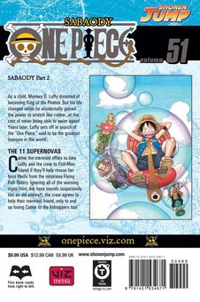 Бумажная книга «One Piece. Volume 51», автор Эйитиро Ода - фото №2 - миниатюра