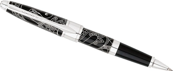  «Ручка роллер Cross Apogee Snake Black China Lacquer RB (Cr012514)» - фото №1 - миниатюра