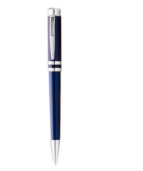  «Шариковая ручка Franklin Covey Freemont Translucent Royal Blue CT BP (Fn0032-4)» - фото №2 - миниатюра