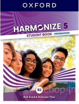 Бумажная книга «Harmonize 5/B2 Student Book + Workbook with Online Practice», авторов Роб Свед, Николас Тимс, Алекс Парамур - фото №1 - миниатюра