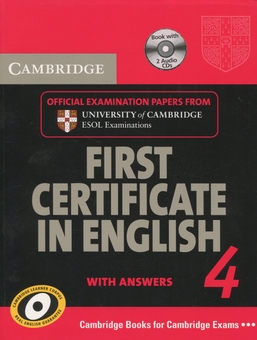 Паперова книга «First Certificate іn English 4. Self-study Pack for update exam (+ CD)» - фото №1 - мініатюра