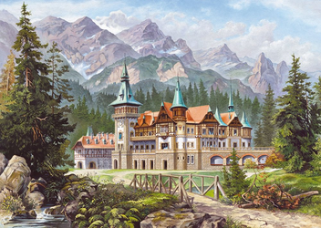  «Картина по номерам Babylon Замок Спящей красавицы (VP149)», бренда Babylon - фото №1 - миниатюра
