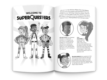 Бумажная книга «SuperQuesters Mission: River Crest Rescue», автор Пол Ян Кросс - фото №2 - миниатюра