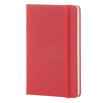  «Блокнот Moleskine Classic маленький клетка красный (MM712F2)», бренда Moleskine - фото №3 - миниатюра