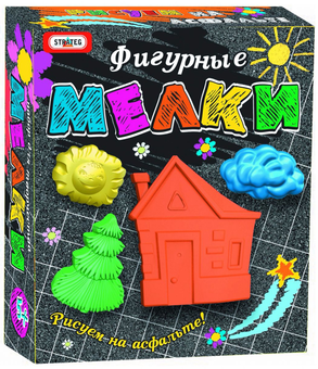  «Фигурные мелки Strateg Окружающий мир (505)», бренда Strateg - фото №1 - миниатюра