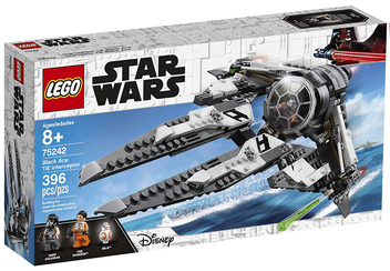  «Конструктор LEGO Star Wars Перехоплювач СІД Чорного аса 396 деталей (75242)», бренду LEGO - фото №1 - мініатюра