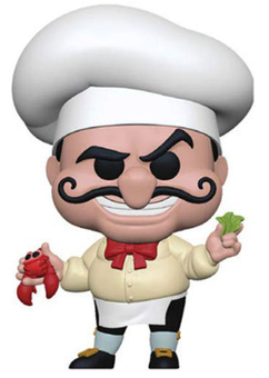 «Коллекционная фигурка Funko POP! Little Mermaid Chef Louis 10 см (FK40104)», бренда Funko Pop - фото №1 - миниатюра