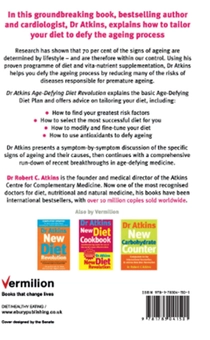 Бумажная книга «Dr Atkins Age-Defying Diet Revolution: Feel great, live longer», автор Роберт С. Аткинс - фото №3 - миниатюра