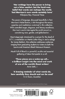 Бумажная книга «Mouth Full of Blood : Essays, Speeches, Meditations», автор Тони Моррисон - фото №2 - миниатюра