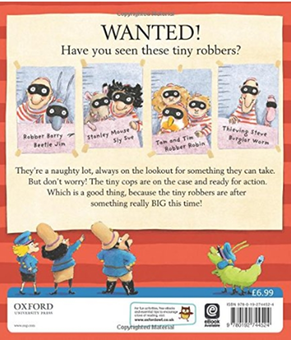 Паперова книга «Tiny Cops and Robbers», автор Джоел Стюарт - фото №2 - мініатюра