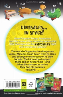 Бумажная книга «Astrosaurs: The Planet of Peril», автор Стивен Коул - фото №2 - миниатюра