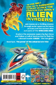 Бумажная книга «Alien Invaders 6: Krush - The Iron Giant», автор Макс Сильвер - фото №3 - миниатюра
