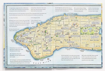 Паперова книга «Manhattan. Mapping the Story of an Island», автор Дженніфер Термес - фото №3 - мініатюра