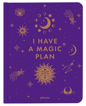 «Планер ORNER «I HAVE A MAGIC PLAN» фіолетовий (orner-2156)», бренда Orner - фото №1 - миниатюра