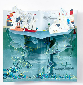 Паперова книга «Under the Ocean», авторів Анук Буаробер, Луї Ріго - фото №3 - мініатюра