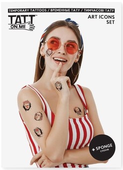 «Временные тату TATTon.me Art Icons Set», бренда TATTon.me - фото №1 - миниатюра