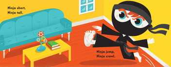 Бумажная книга «Ninja, Ninja, Never Stop!», автор Тодд Туэлл - фото №10 - миниатюра